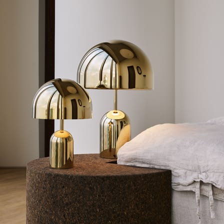 Lampe de table Bell LED métal noir / Ø 28 x H 42,5 cm / Seconde vie - Tom Dixon