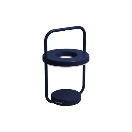 Lampe extérieur sans fil rechargeable Ulli LED métal bleu / H 29,5 cm - Fermob