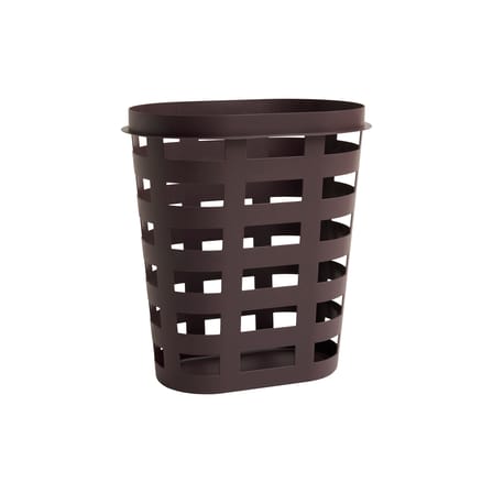  Laundry basket plastic material red Large / 57 x 37 x H 62 cm - Hay