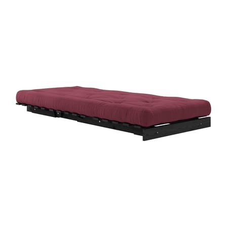 Fauteuil convertible Roots / Dormeuse & lit d'appoint - 3 positions / Structure noire - KARUP DESIGN
