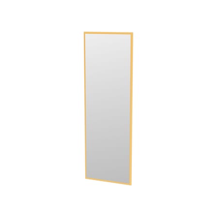 Miroir mural Colour Frame - Like bois jaune / 35,4 x 105 x P 1,6 cm - MONTANA