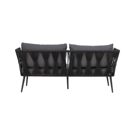 Canapé de jardin 2 places Pavone / L 174 cm - Corde polyester tissée main - Bloomingville