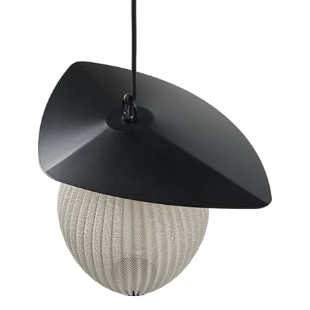 Suspension d'extérieur Satellite OUTDOOR Medium métal jaune / Ø 22 x H 31,5 cm - Réédition 1953 - Gubi