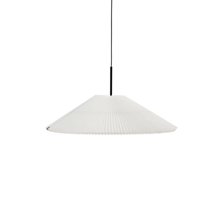 Suspension Nebra Small tissu blanc / LED - Abat-jour ajustable Ø 40 à 75 cm / Seconde vie - NEW WORKS