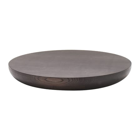 Table basse Olo Wood bois marron / Ø 100 x H 15 cm - Mogg