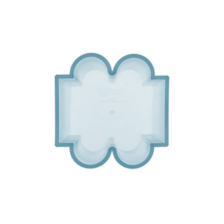 Vase Okra plastique bleu / H 34 cm - Recyclé / Patricia Urquiola, 2023 - Kartell