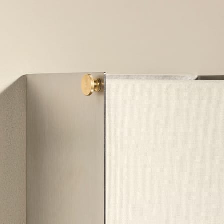 Wandleuchte Boxie Grand metall / H 60 cm - Metall & Gewebe - Maison Sarah Lavoine
