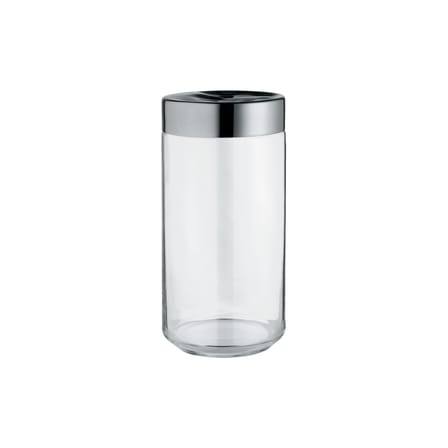 Bocal hermétique Julieta métal verre transparent 150 cl - Alessi