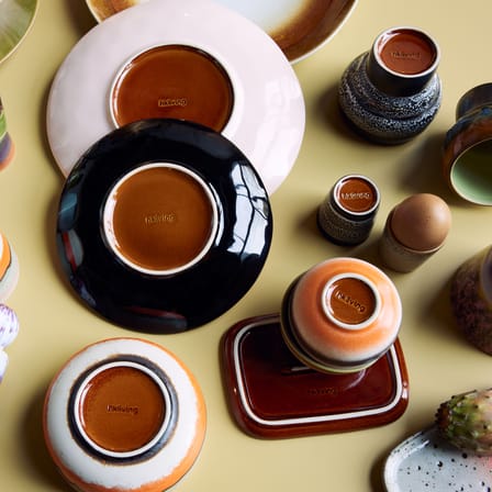 Set de 4 bols 70s ceramics geyser / Ø 13,5 - 50 cl - HK LIVING