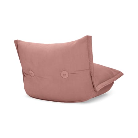Chauffeuse The BonBaron Slim rose / INDOOR - Velours côtelé recyclé - Fatboy