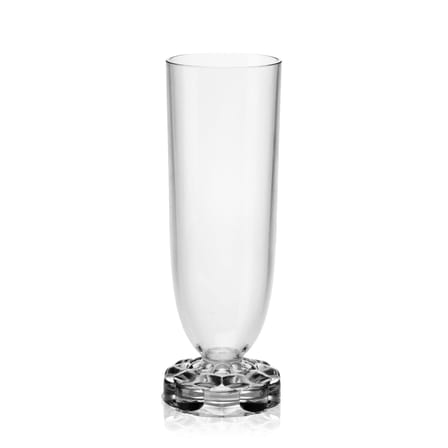 Flûte à champagne Jellies Family plastique transparent / H 17 cm - Kartell