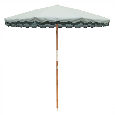 Ombrellone The Amalfi Riviera tessuto verde / Ø 230 cm - BUSINESS & PLEASURE
