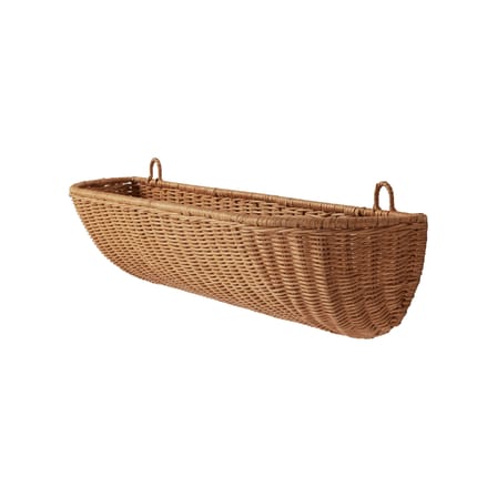Portaoggetti da parete Braided fibre legno naturale / L 75 x H 14 cm - Ferm Living