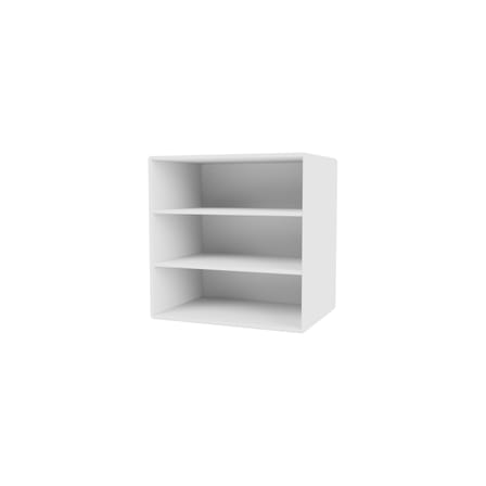 Rangement mural Montana Mini 1004 bois blanc / 3 étagères - 35 x 35 x P 25 cm - MONTANA