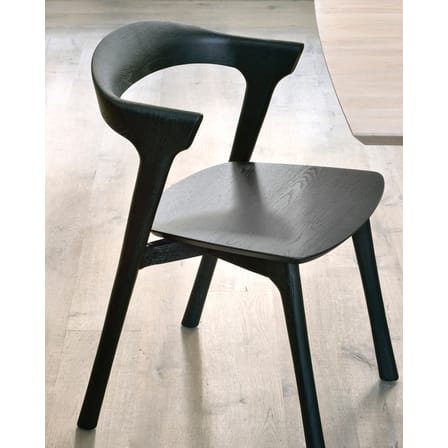 Stuhl Bok Indoor holz schwarz / Eiche massiv - Ethnicraft