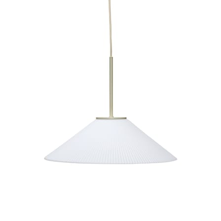 Suspension Solid verre blanc / Ø 44 cm - HÜBSCH