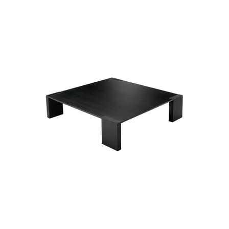 Table basse Ironwood métal bois noir - Zeus