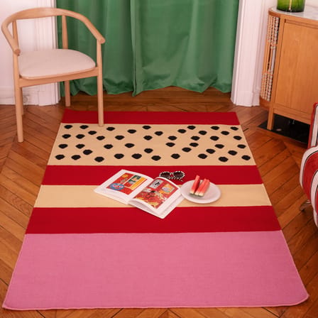 Tapis Like A Watermelon / 210 x 140 cm - Tissé main - COLORTHERAPIS