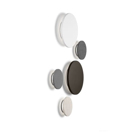 Applique d'extérieur Camouflage LED métal blanc / Ø 14 cm - Flos