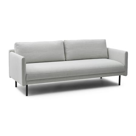 Canapé droit Rar tissu blanc / 3 places - L 204,5 cm - Normann Copenhagen