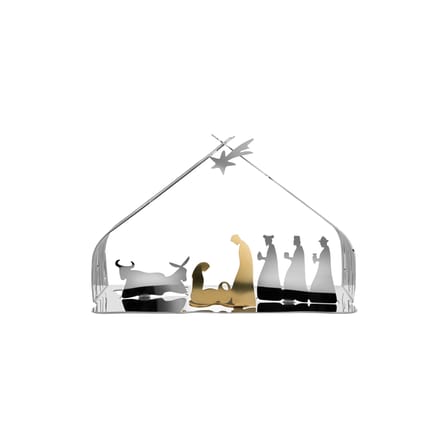 Crèche Bark Crib métal argent - Alessi