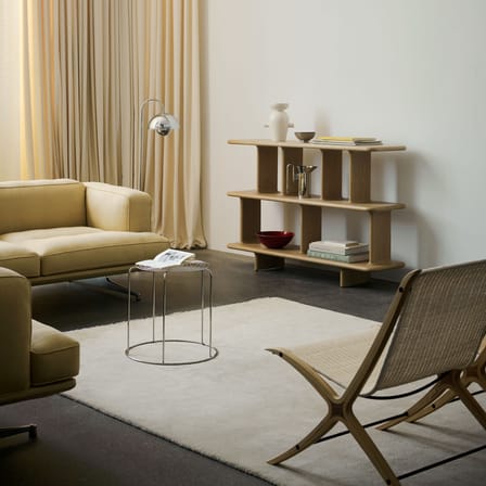 Étagère Archivo JH44 by Jaime Hayon bois bleu / L 140 x H 92 cm - &tradition