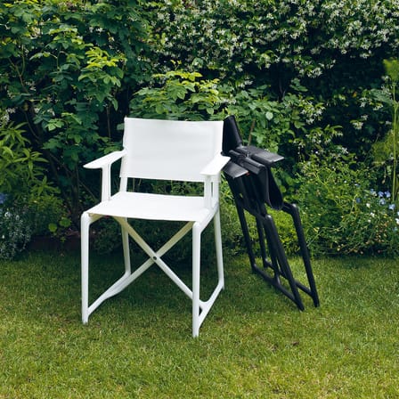 Fauteuil pliant Stanley tissu gris / Philippe Starck, 2017 - Magis