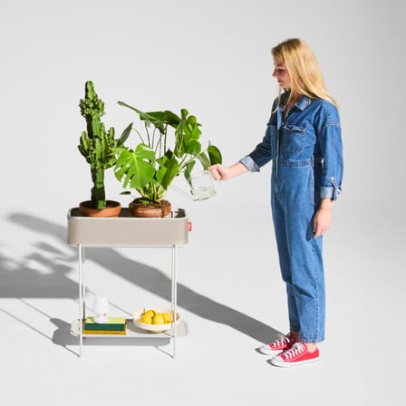 Jardinière sur pied Adoreganizer / Etagère - L 65,5 x H 76,5 cm - Fatboy
