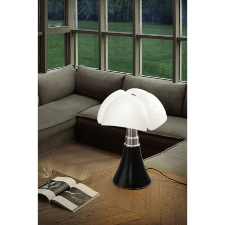Lampe de table Pipistrello / H 66 à 86 cm - Gae Aulenti, 1965 - Martinelli Luce