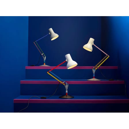 Lampe de table Type 75 Mini métal multicolore / By Paul Smith - Edition n°1 / Réédition 1930' - Anglepoise