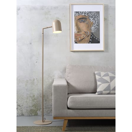 Marseille Floor lamp metal beige / Adjustable - H 141 cm - It's about Romi