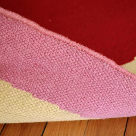 Like A Watermelon Rug textile multicoloured / 180 x 120 cm - Handwoven - COLORTHERAPIS