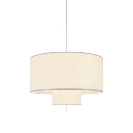 Suspension Margin tissu blanc / Ø 88 x H 57 cm - NEW WORKS