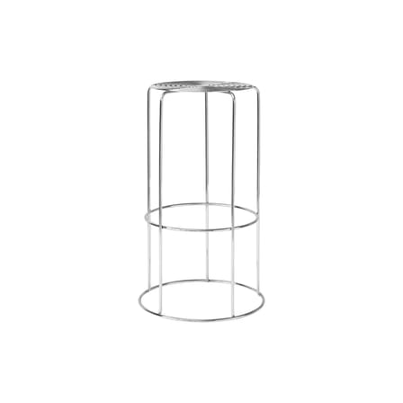 Tabouret haut Wire VP16 métal / H 75 cm - Verner Panton, 1981 - &tradition
