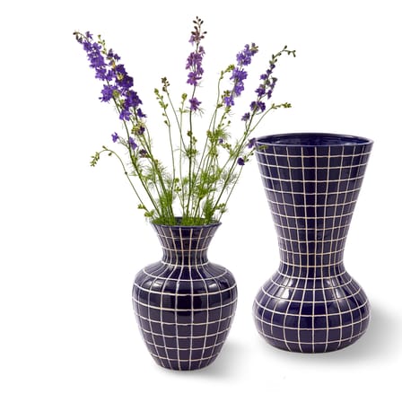 Vase Hamam Large céramique bleu / Ø 36 x H 62 cm - POLSPOTTEN