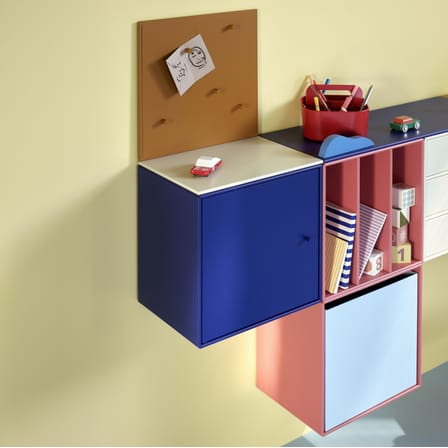 Accessoire  bois marron / Plateau supérieur pour un module Montana Mini - L 35 x P 25 cm - MONTANA