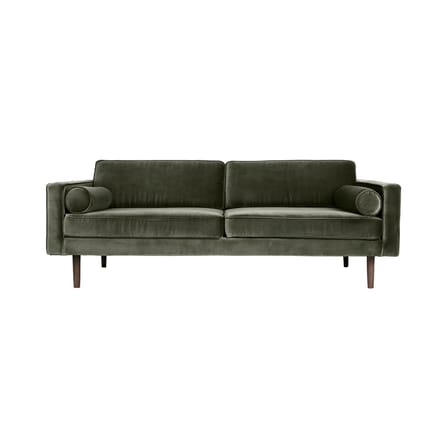 Canapé droit Wind tissu vert / L 200 cm - Velours - BROSTE COPENHAGEN