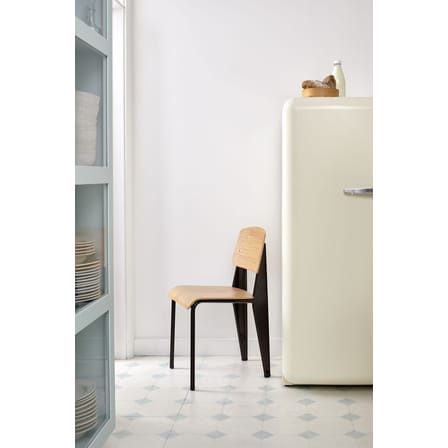 Standard Chair natural wood / By Jean prouvé, 1934 - Metal & wood - Vitra