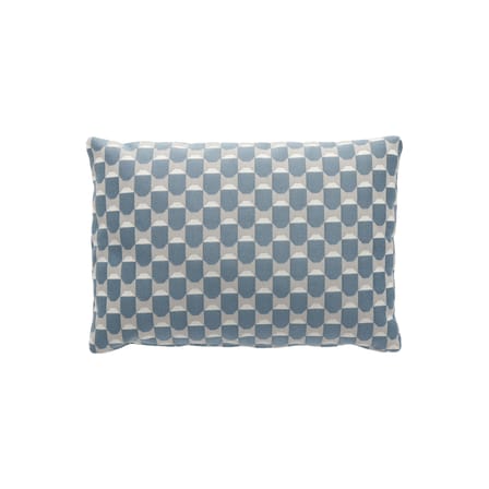 Coussin d'extérieur Liberty tissu bleu / 45 x 32 cm - Kartell