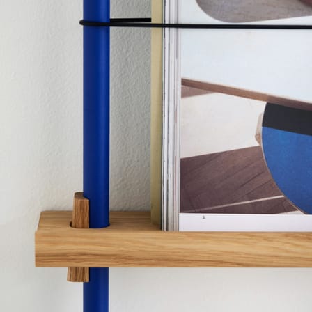 Étagère Magazine Shelving – MS.65.1 bois naturel / Pour livres et magazines - L 85 x H 73 cm - MOEBE