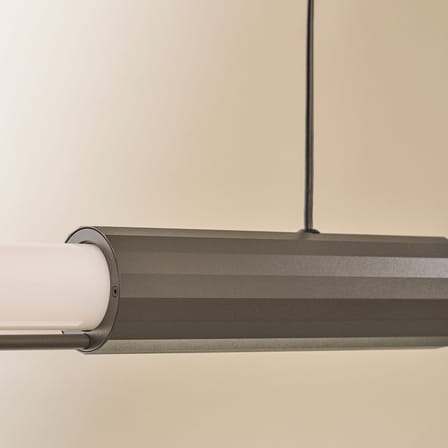 Suspension In Fine LED verre / L 105 cm - DCW éditions
