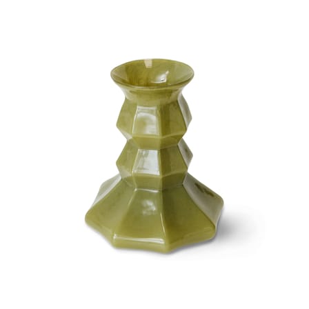 Vase Silhouette verre vert - HK LIVING