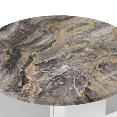 Accessorio  marmo grigio / Piano/vassoio Androgyne Ø 40 cm - Audo Copenhagen