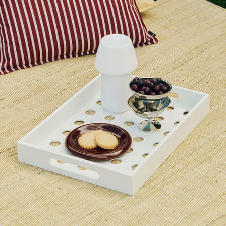 Set de 2 assiettes à dessert Barro céramique / Ø 18 cm - Hay