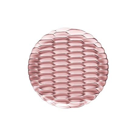 Assiette à dessert Jellies Family plastique rose / Ø 21,5 cm - Kartell