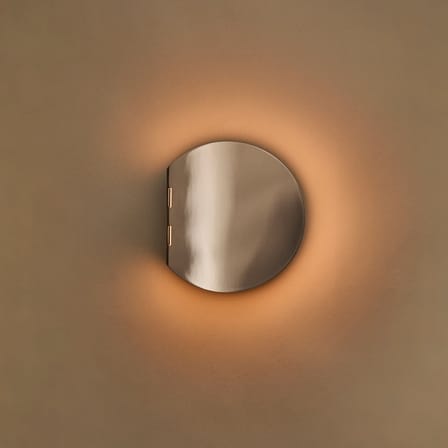 Bad-Wandlampe Poudrier LED metall / Spiegelfarben - DCW éditions