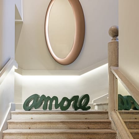 Banc Amore Ocean plastique vert /  L 145 cm - 100% recyclé - Slide