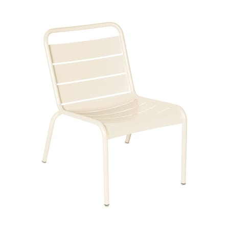 Chaise lounge Luxembourg métal beige - Fermob