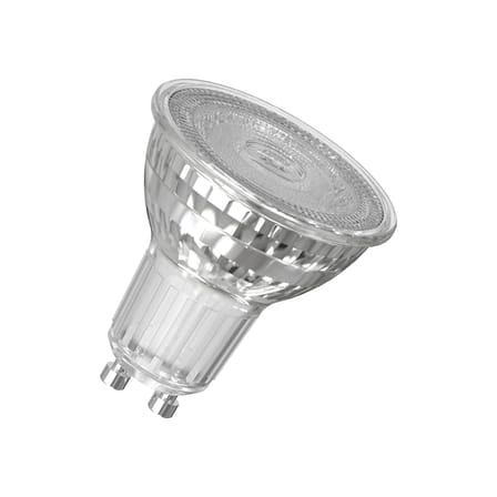 Dimmbare GU10 LED-Lampe Spot PAR16 glas transparent / 4,7 W (= 50 W) – Warmweiß - Osram