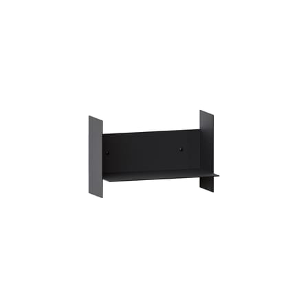 Étagère Pli métal noir / L 30 x P 15 cm - TIPTOE